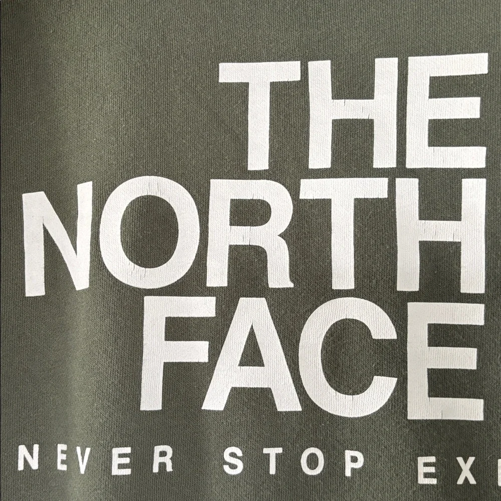 The North Face Dark Olive Green Pullover Hoodie